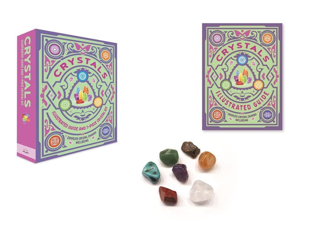 Crystals: Chakra Healing Crystals Set and Guidebook