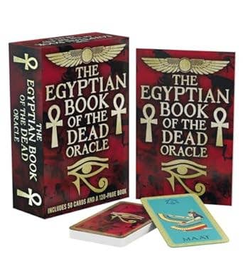 Egyptian Book Of The Dead Oracle Book + 50 Cards