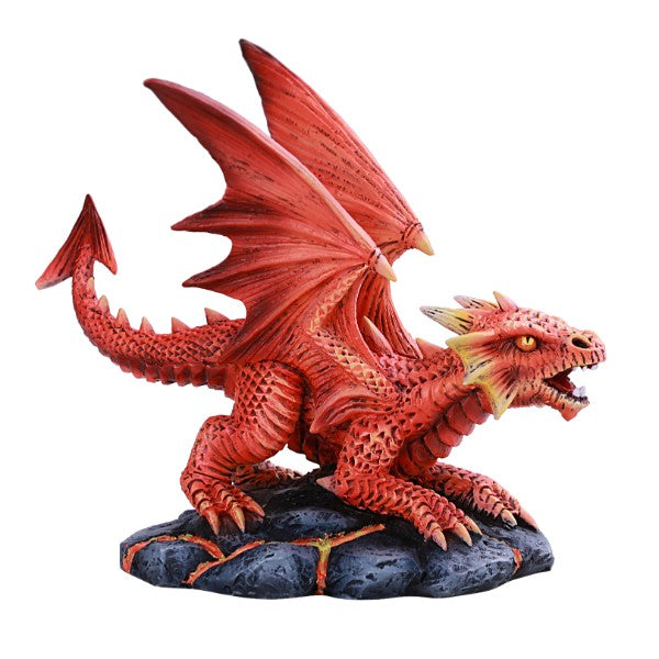 Fire Dragon Wyrmling Statue