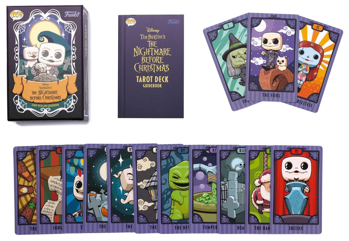 Nightmare Before Christmas Funko Pop! Tarot Deck and Guidebook