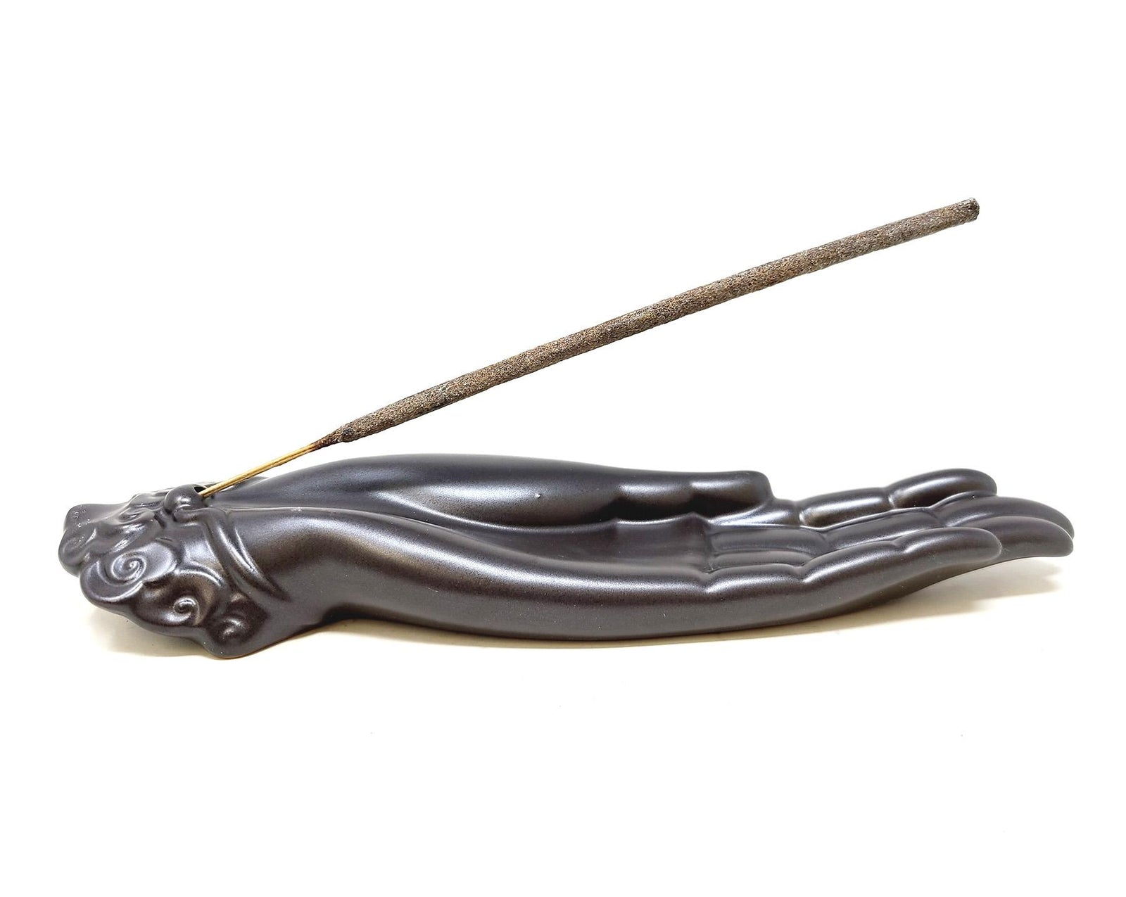 Ceramic Buddha Hand Incense Holder