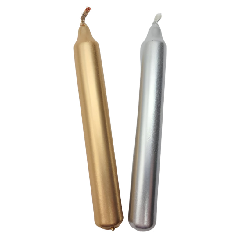 4" Metallic Ritual Spell Chime Candles