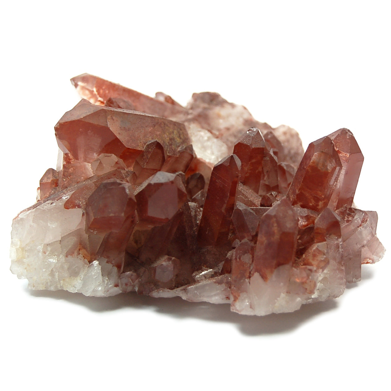 Harlequin Quartz cluster
