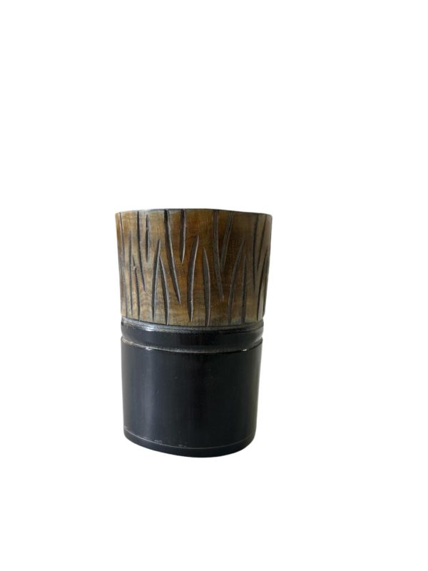 Water Buffalo Horn Shot Glass