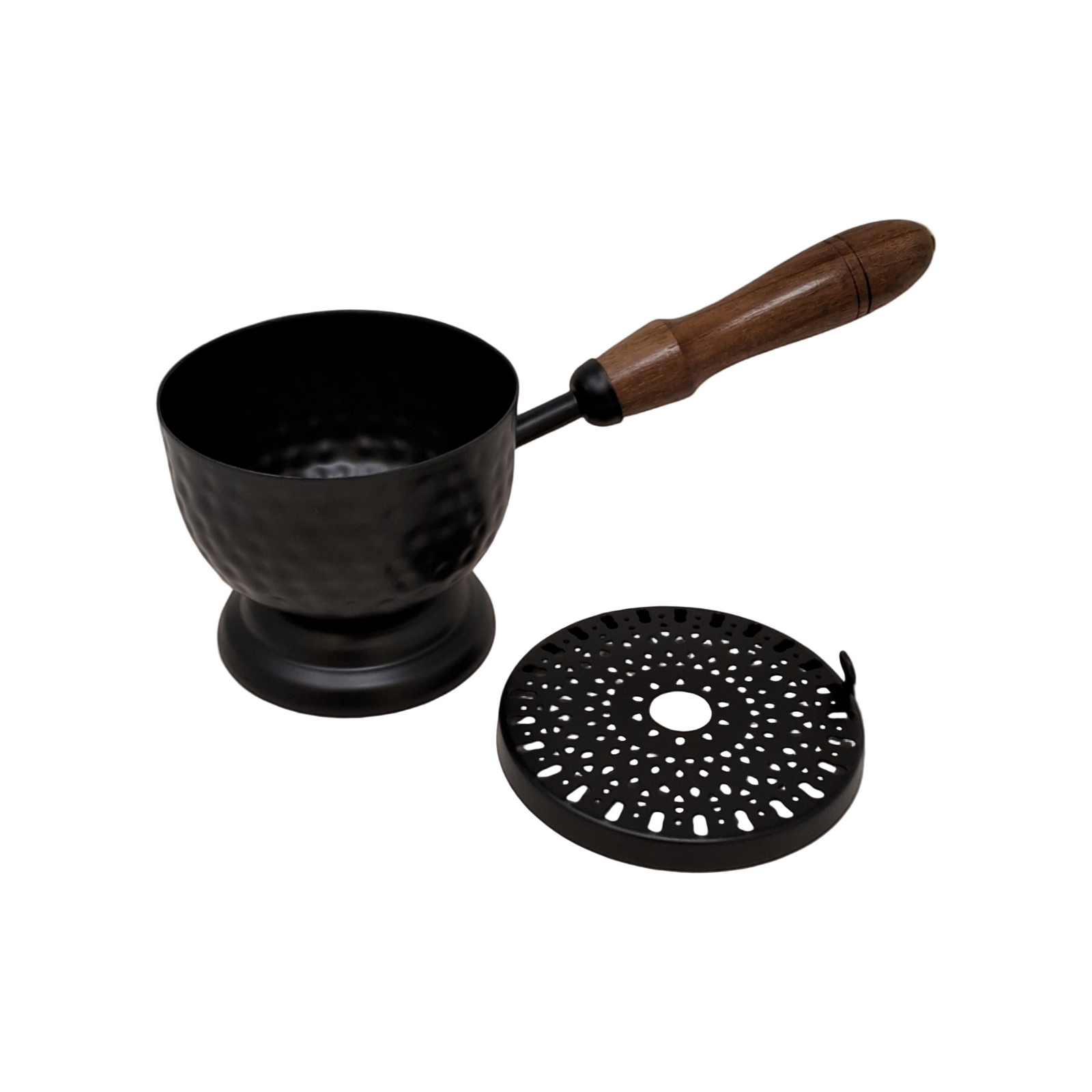 Cast Iron Cauldron With Handle&Lid