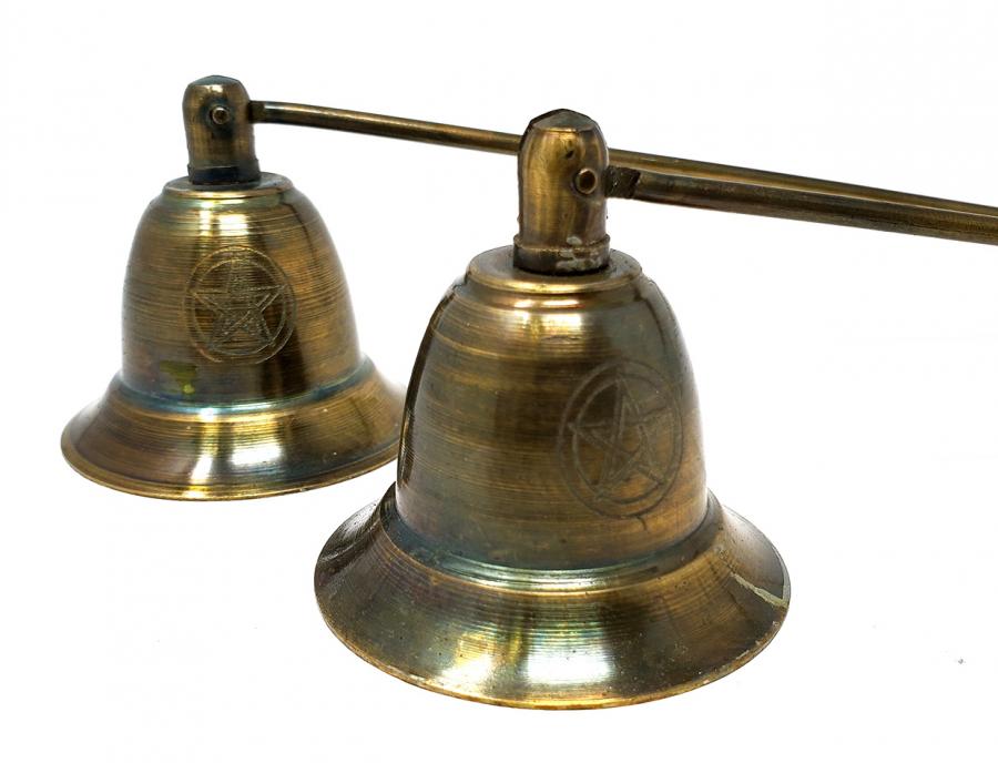 Brass Snuffer with Pentacle