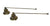 Brass Snuffer with Pentacle