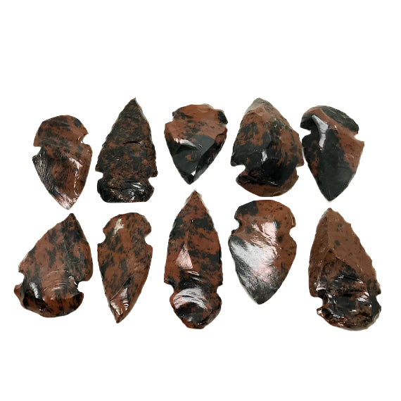 Obsidian Mahogany Arrowhead