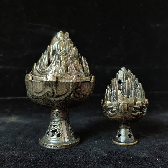 Brass Resin Burner Torch Shape