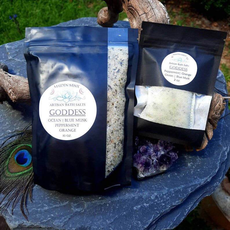 Spiritual Bath Salts by the Maiden Minx