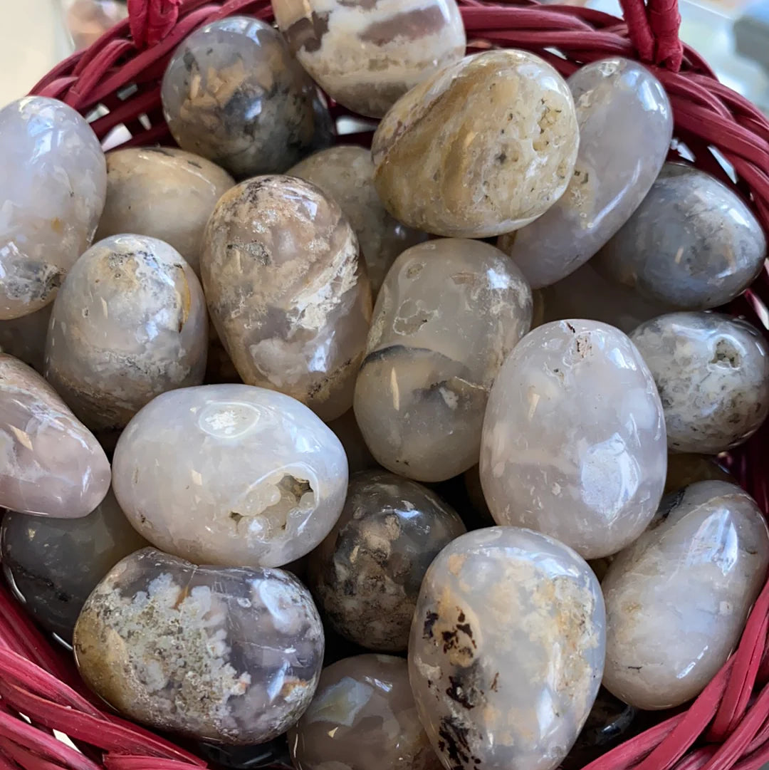 Dendritic Agate Tumbled