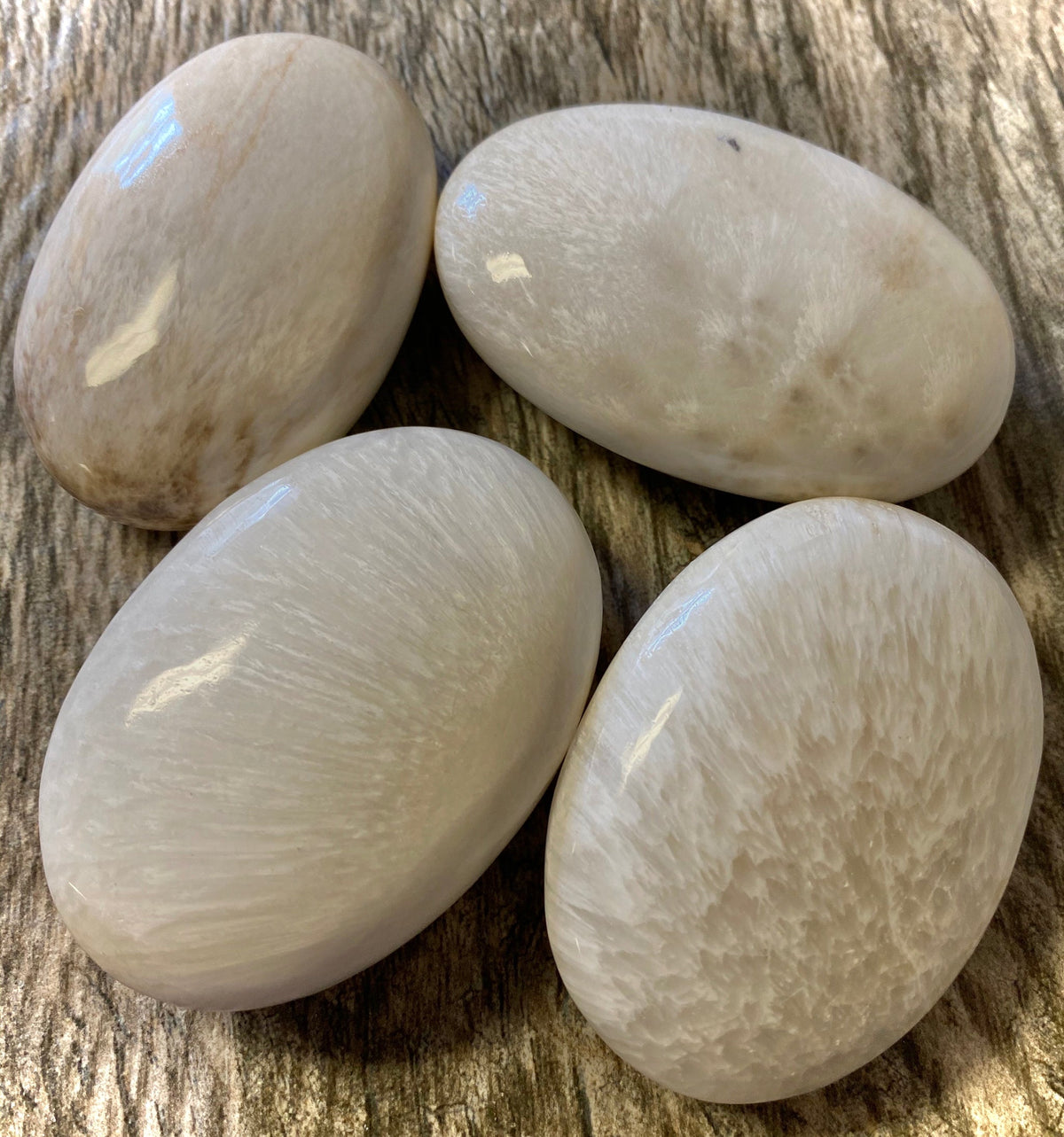 Crystal Palm Stone Scolecite