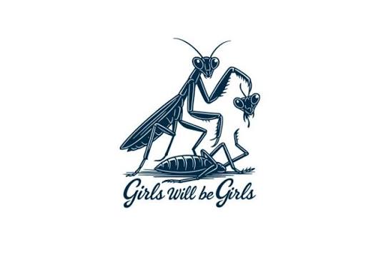 Girls Will Be Girls : Enamel Pin