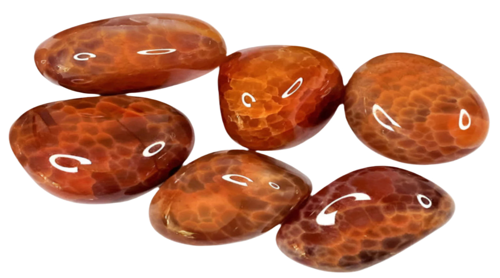 Fire Agate Tumbled