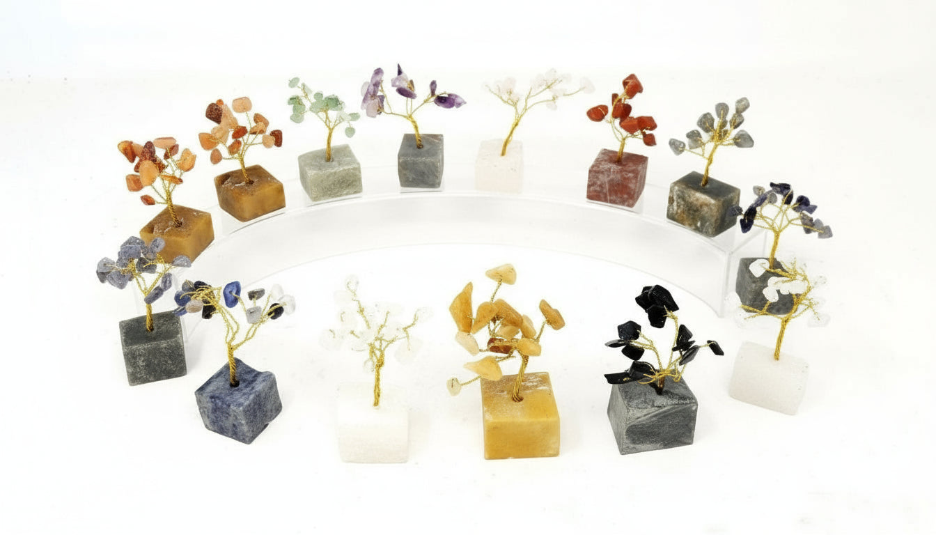 Mini Crystal Chip Tree