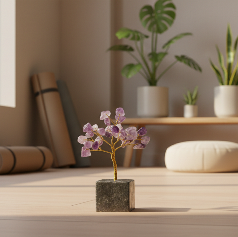 Mini Crystal Chip Tree