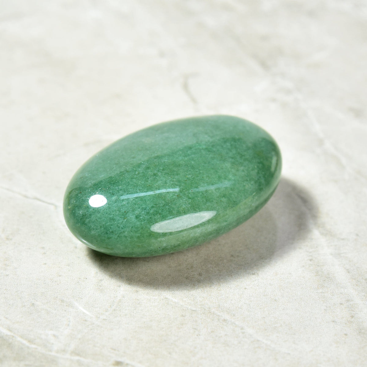 Green Aventurine Palm Stone