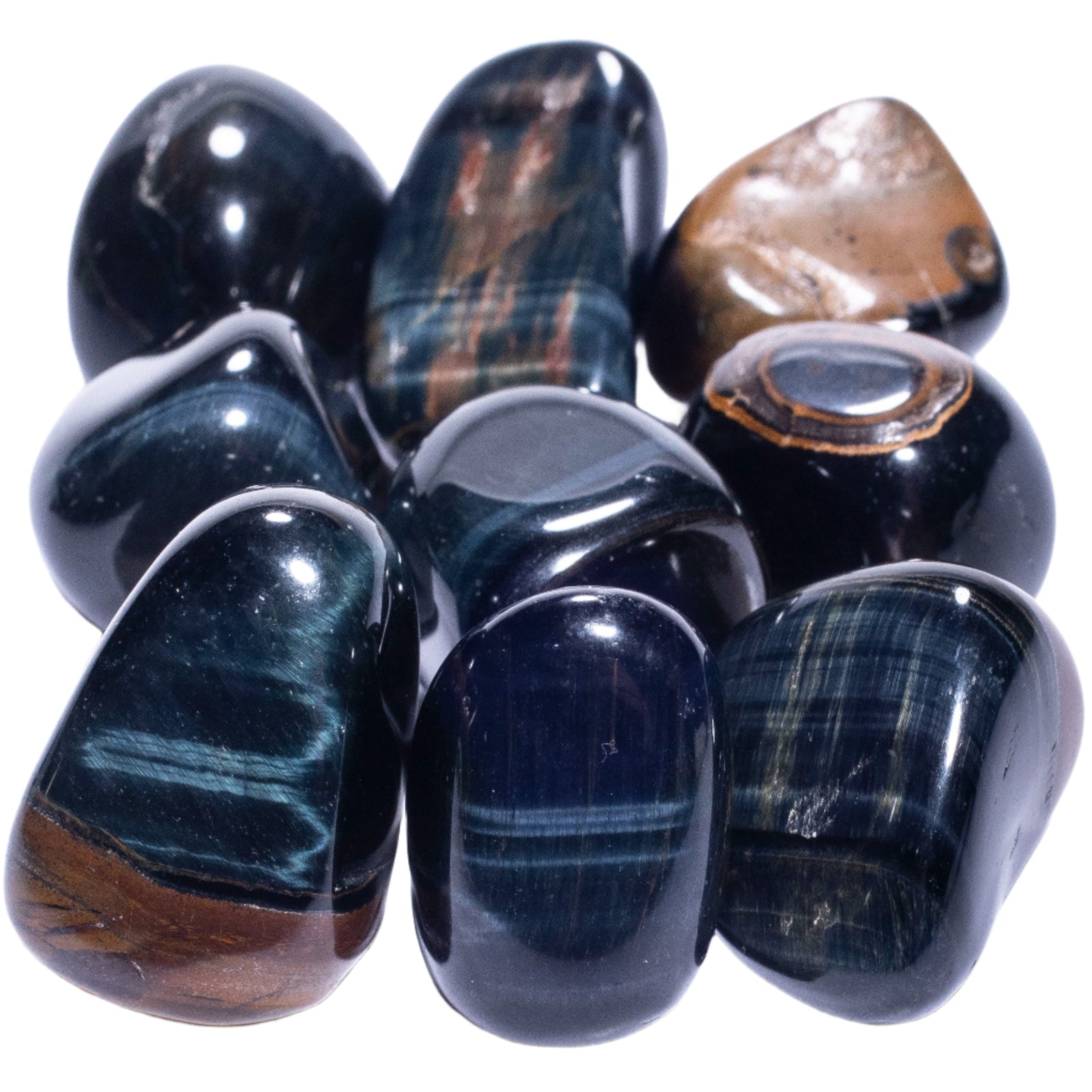 Blue Tiger Eye Tumbled
