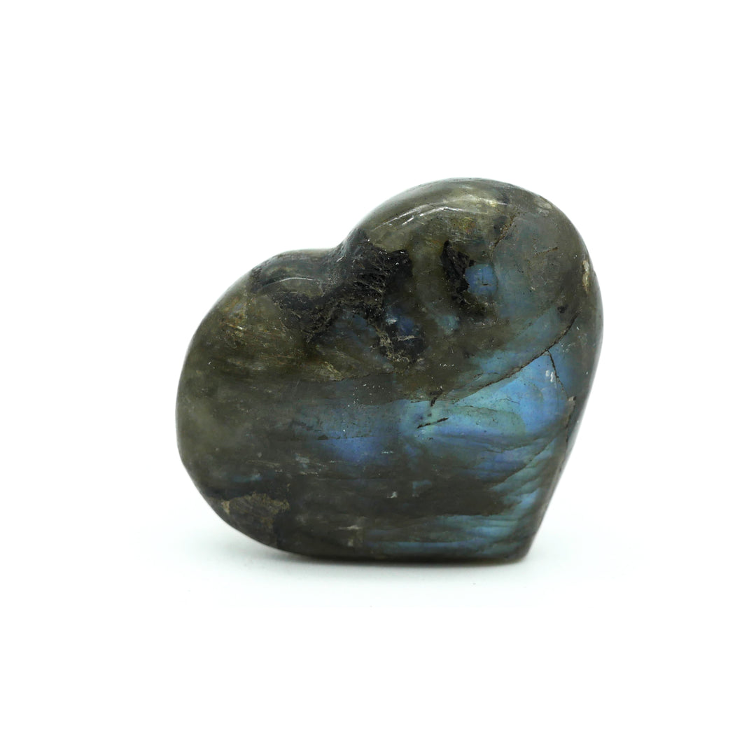 Crystal Heart Labradorite