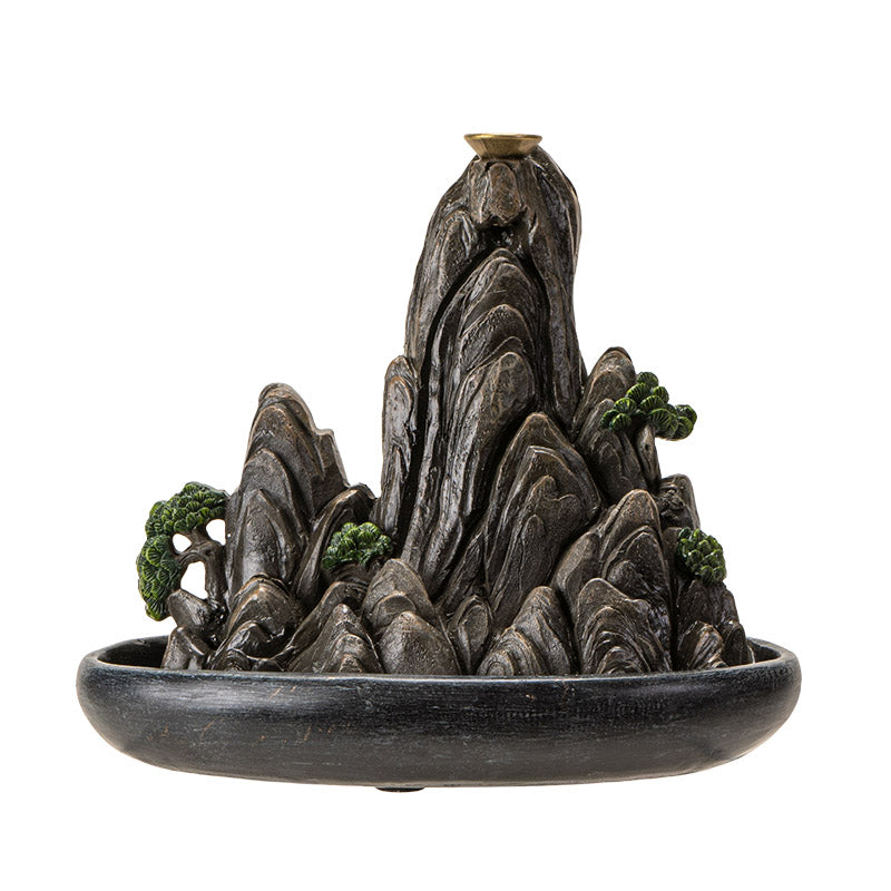 Smoky Mountain Scene Backflow Burner