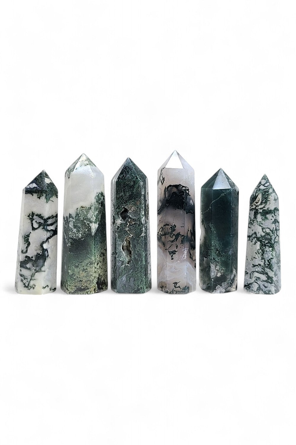 Crystal Towers Moss Agate