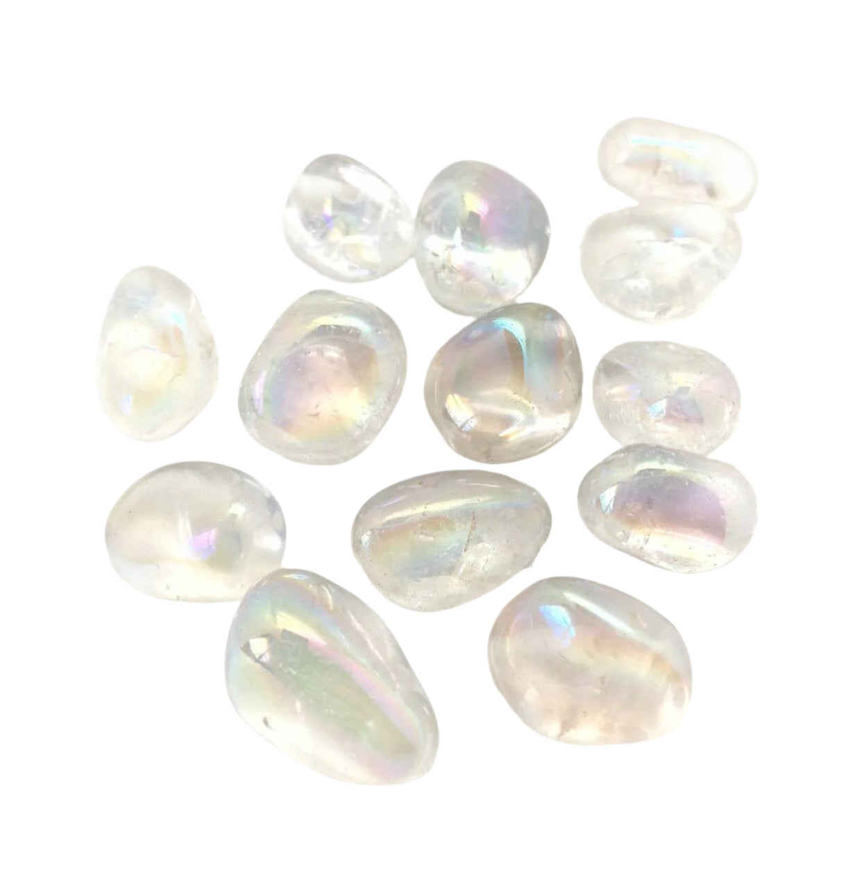 Aura Quartz Tumbled (Angel Aura)