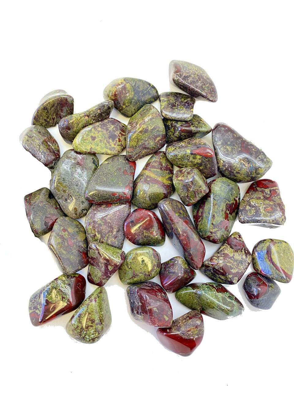 Dragon Bloodstone Jasper Tumbled