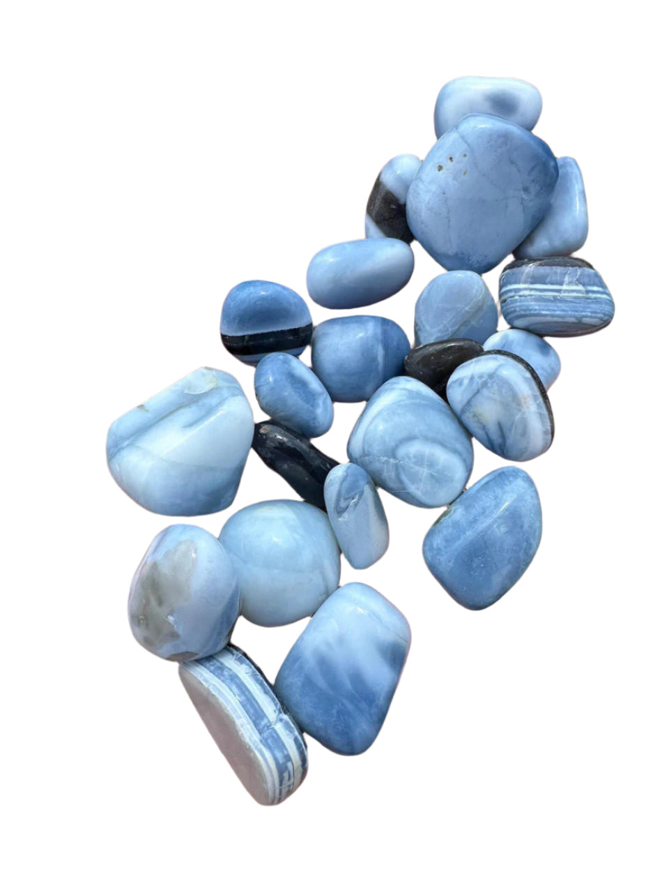 Opal Blue Tumbled