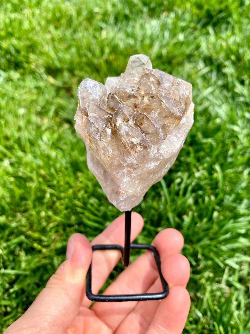 Crystal Stands Smoky Quartz