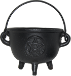 Cast Iron 4.5" Cauldrons (NO LID)