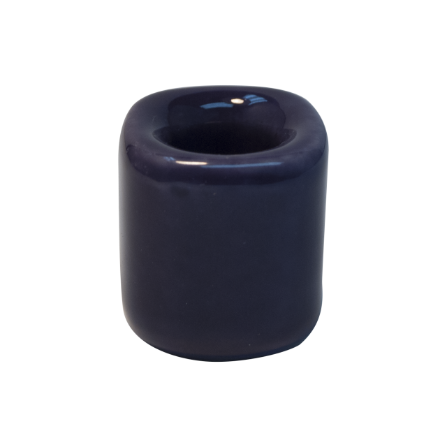 Purple Small Ceramic Spell Candle Holder