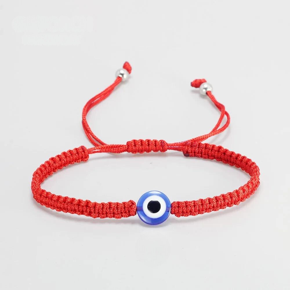 Evil Eye Bracelet Sliding Knot Bracelet