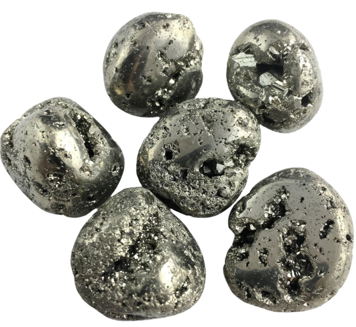 Pyrite Tumbled