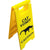 Caution: Vomit Sign