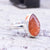 Suntone Tear Drop Sterling Silver Ring