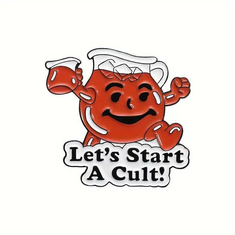 Let's Start a Cult! Enamel Pin