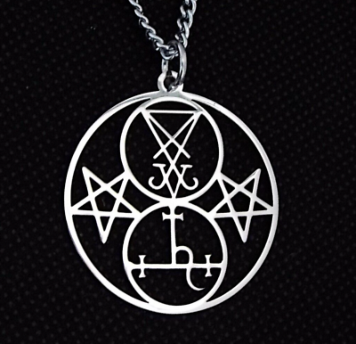 Lucifer &amp; Lilith Sigil Necklace