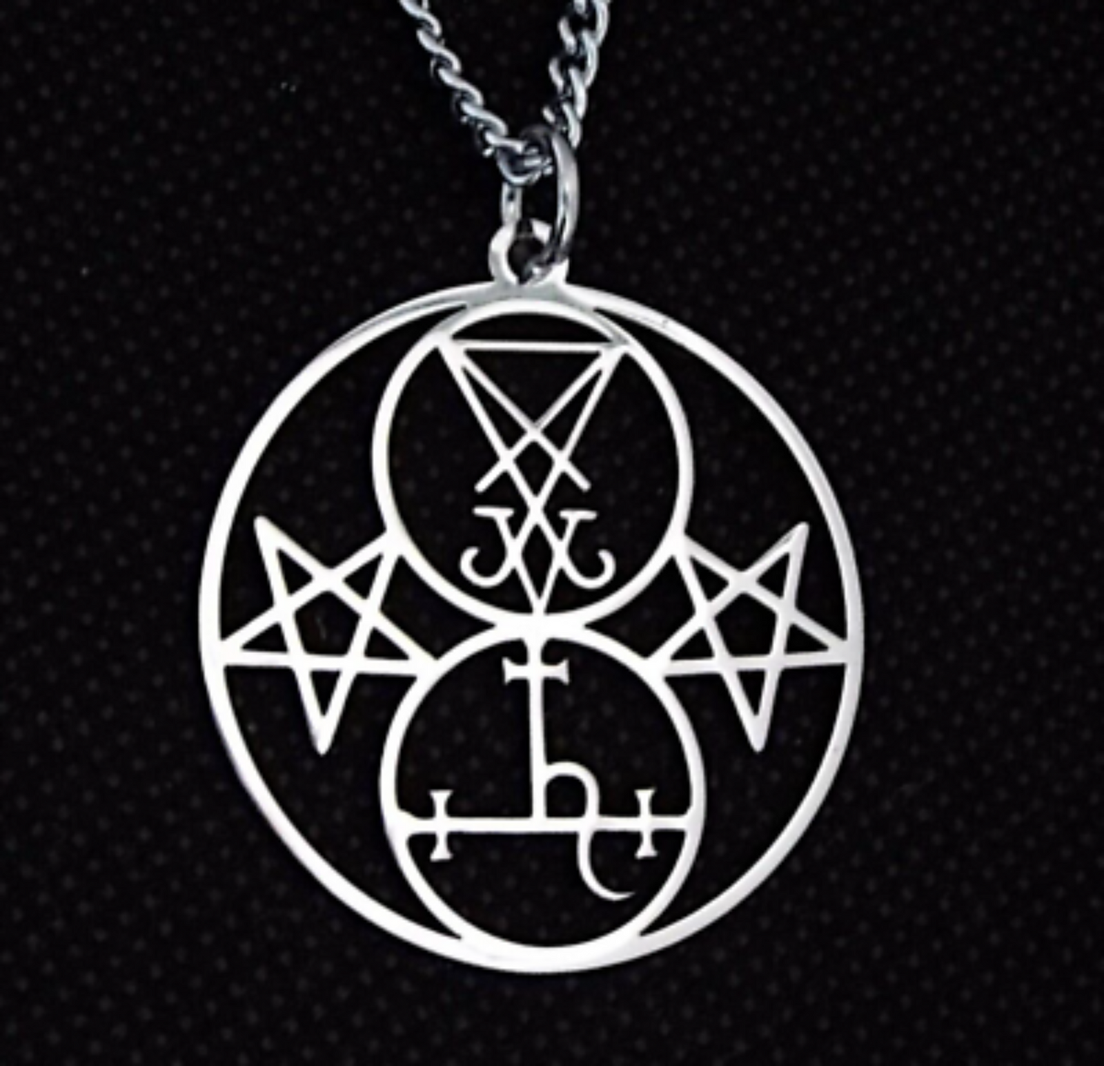 Lucifer & Lilith Sigil Necklace