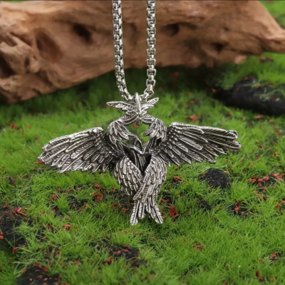Seraphim Silver -Toned Necklace