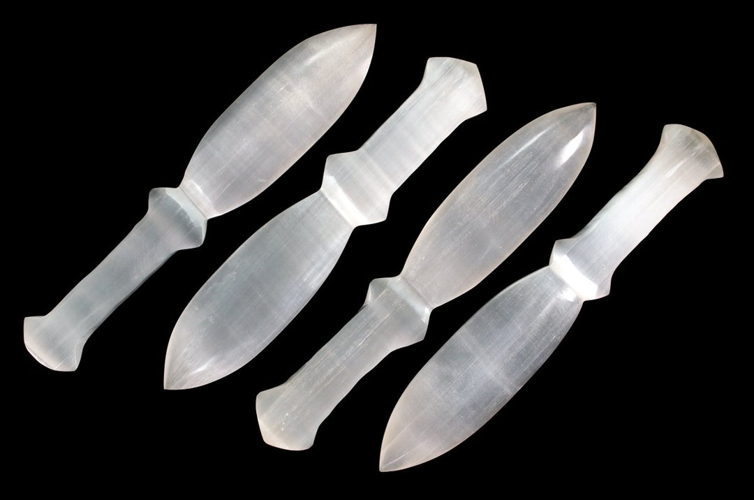 Selenite Athame