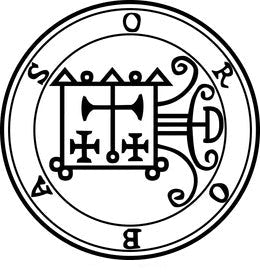 Sigil of Orobas Stainless Steel Necklace