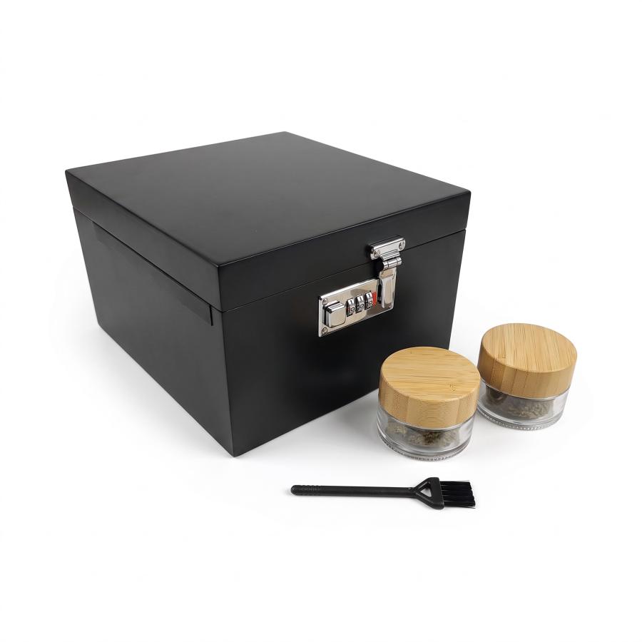 Black Stash Box