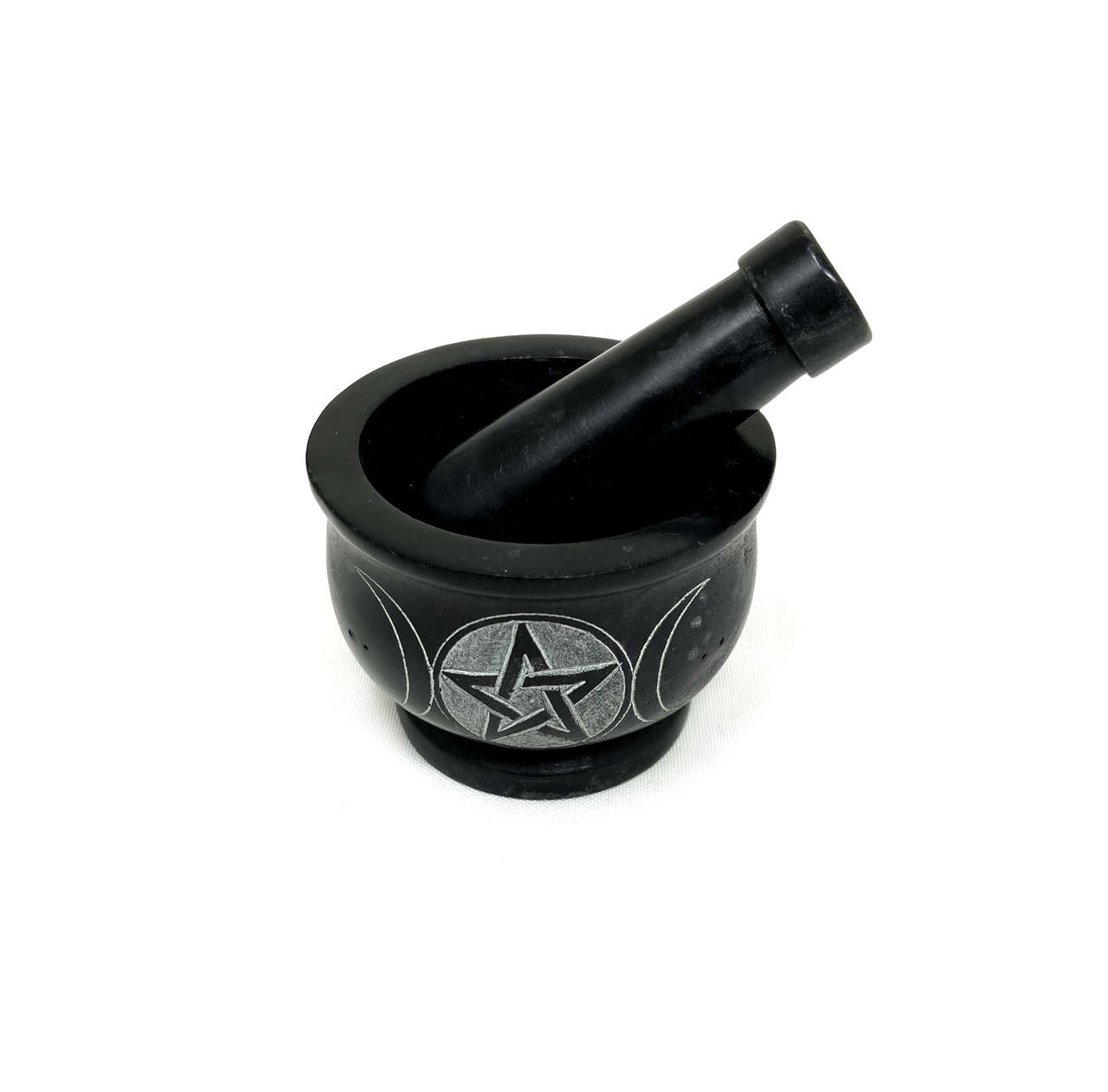 Stone Pentacle Mortar & Pestle