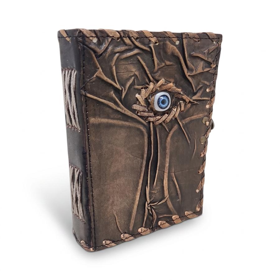 Tree of Life w/ Center Eye Leather Journal - Medium