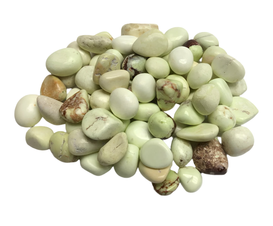Lemon Chrysoprase Tumbled