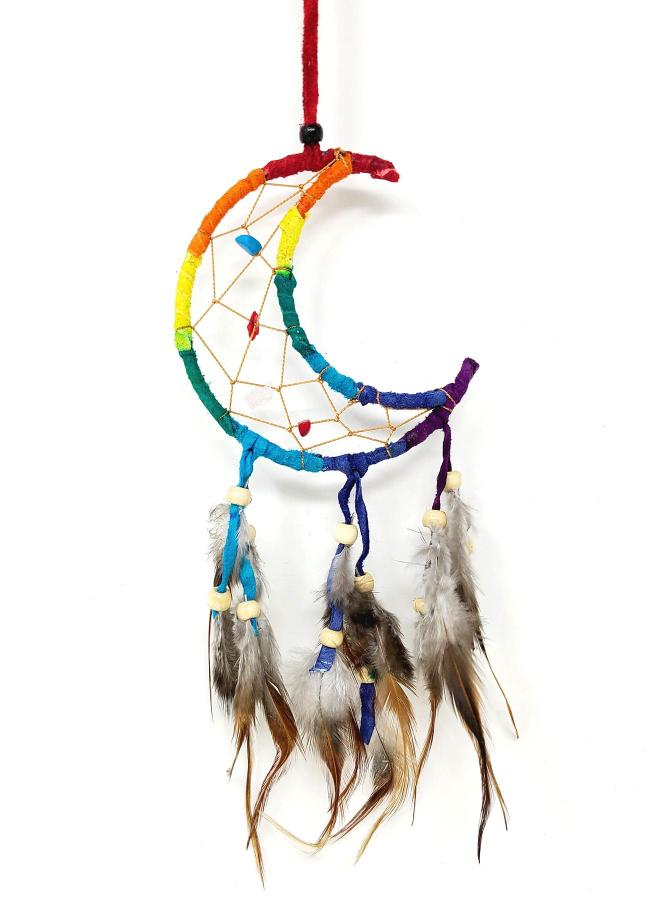 Chakra Dreamcatcher Moon 3"