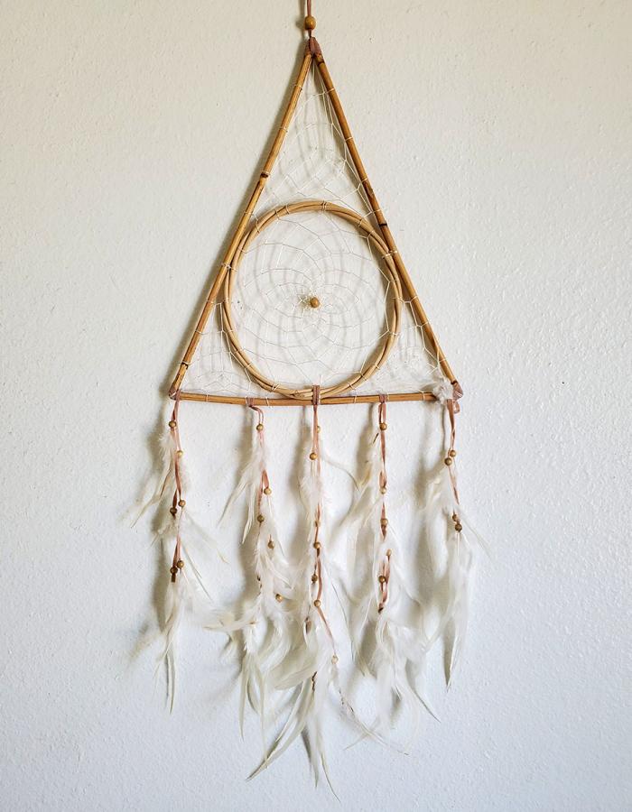 Dreamcatcher Beaded Pyramid 15"