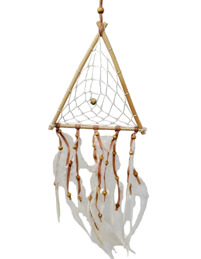 Dreamcatcher Beaded Pyramid  6"