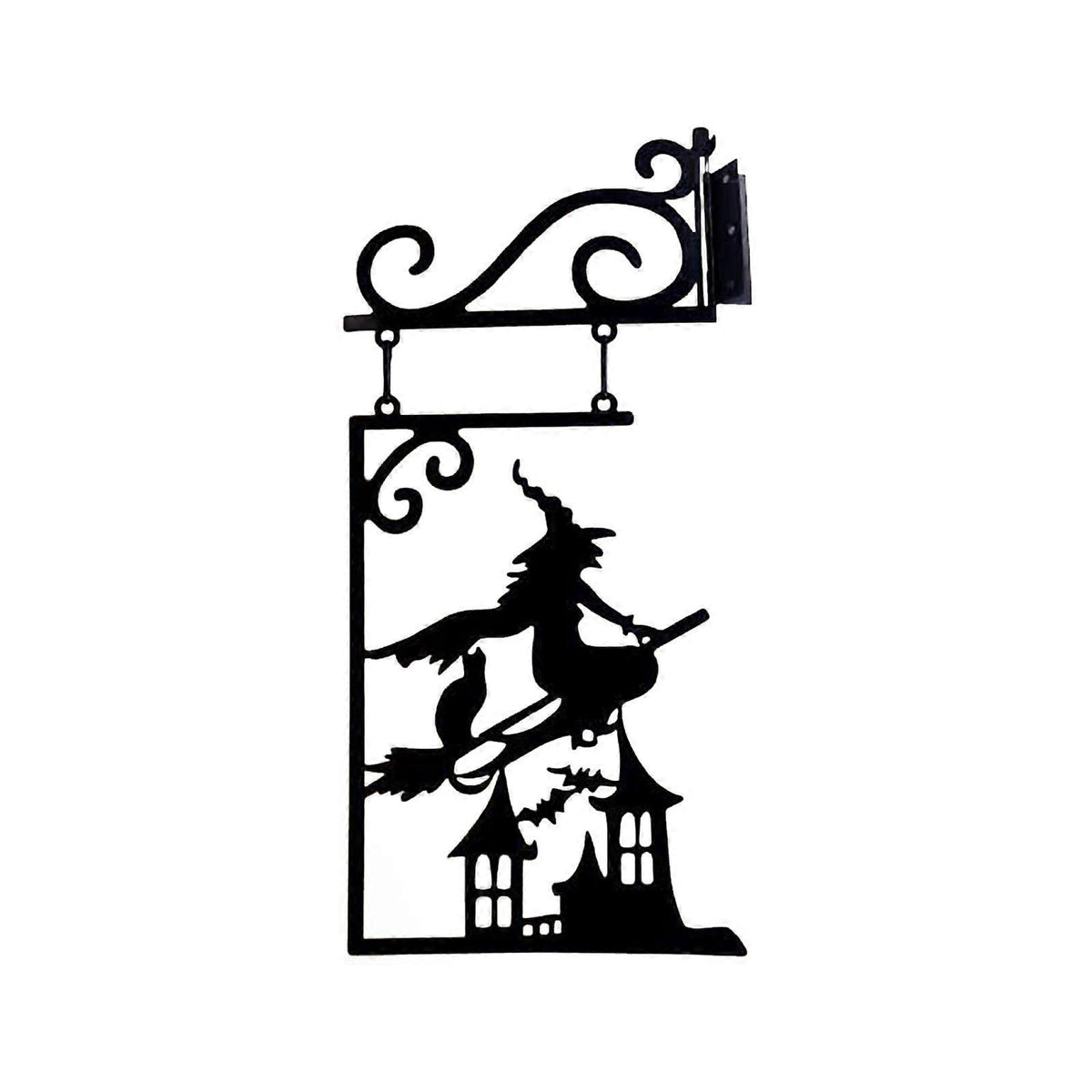 Flying Witch Shingle-Style Sign