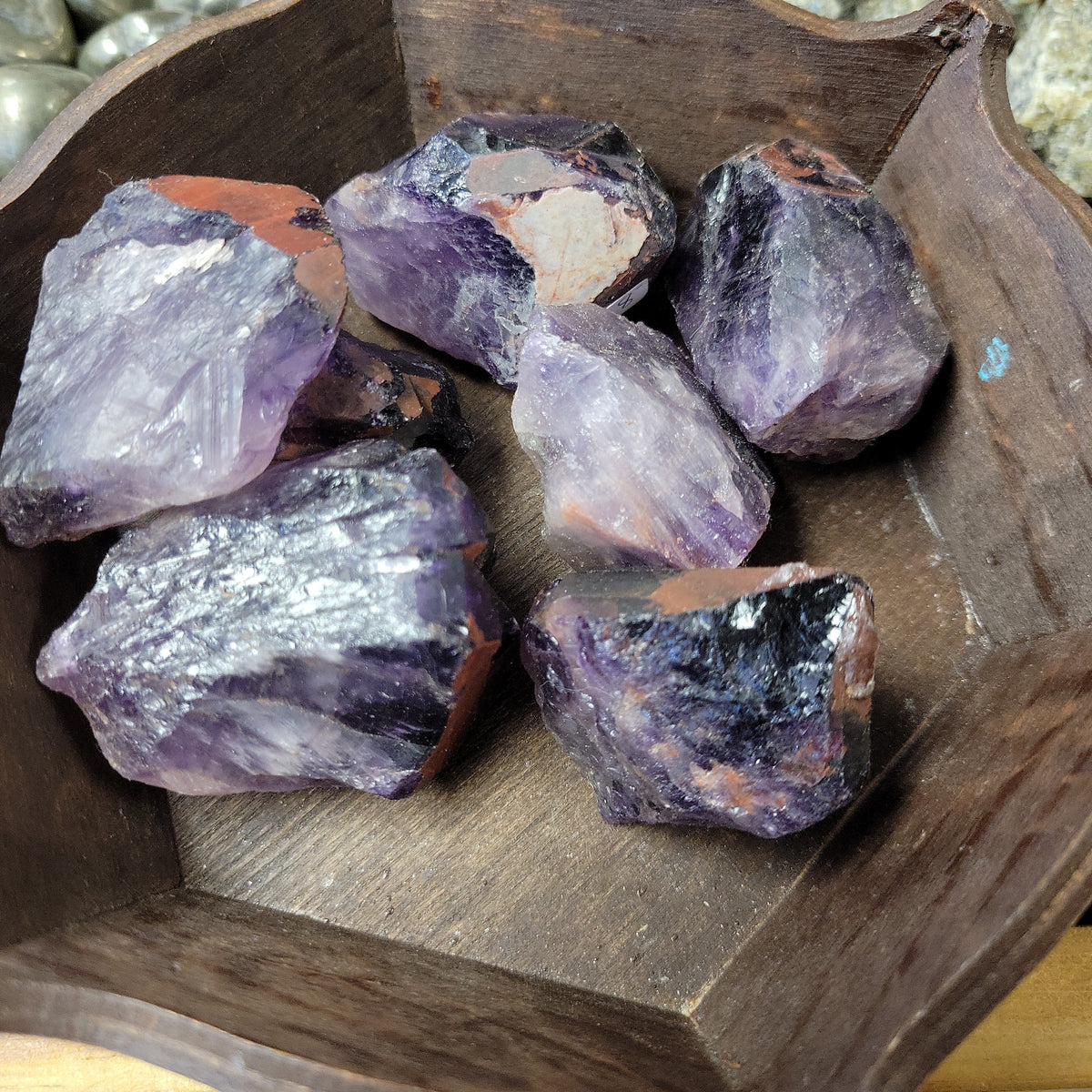Red Amethyst Rough Chonk
